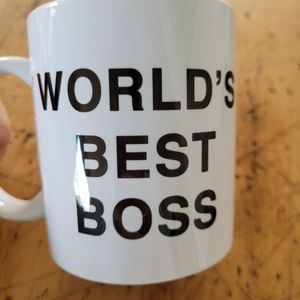 The Office World's Best Boss Dunder Mifflin Ceramic Mug